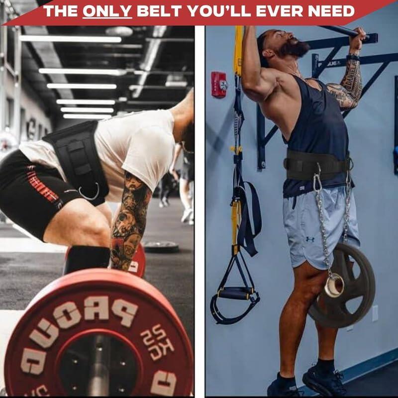 Senshi 2 in 1 Weight Lifting Belt & Dipping Belt 2/7