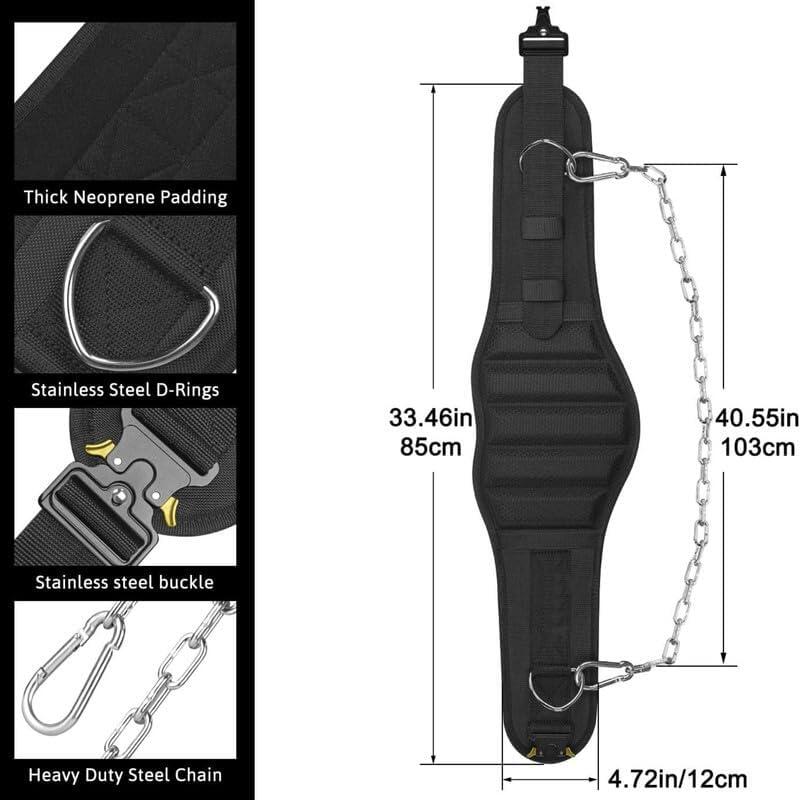 Senshi 2 in 1 Weight Lifting Belt & Dipping Belt 3/7