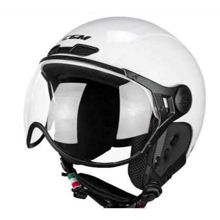 Kask CGM 801 EBI Mono Biały do Jazdy na Rowerze i Narciarstwa