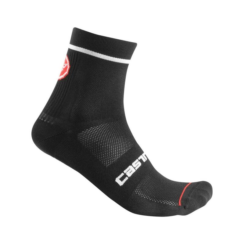 Castelli Entrata 9 fietssokken zwart