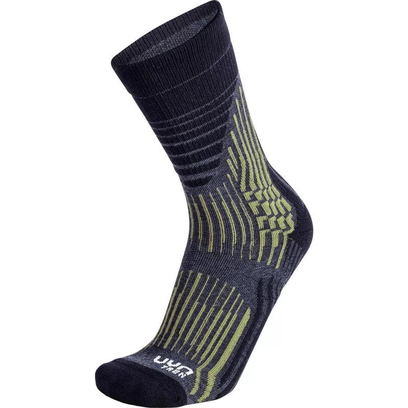 Man Trekking Wave Socks férfi túrazokni - fekete