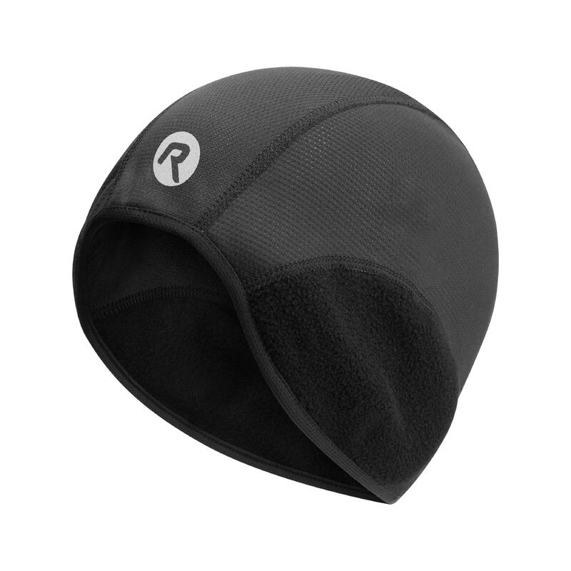 Bonnet cagoule tricoté d’hiver Chapeau coupe-vent Polaire Casque réglable  avec fermeture éclair pour faire du vélo