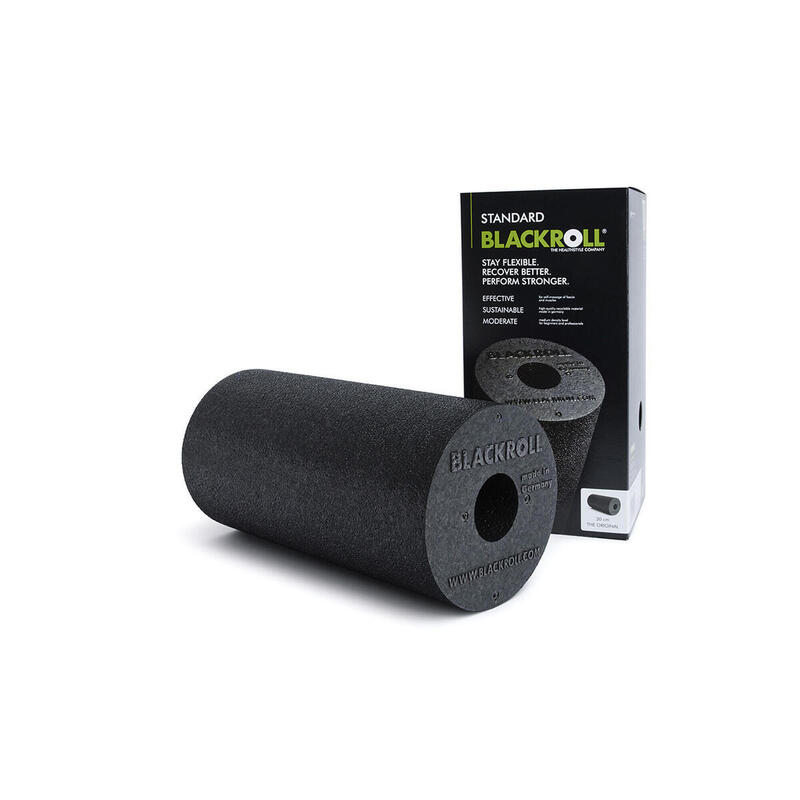 BLACKROLL® Standard Foam Roller - Noir - 31 cm