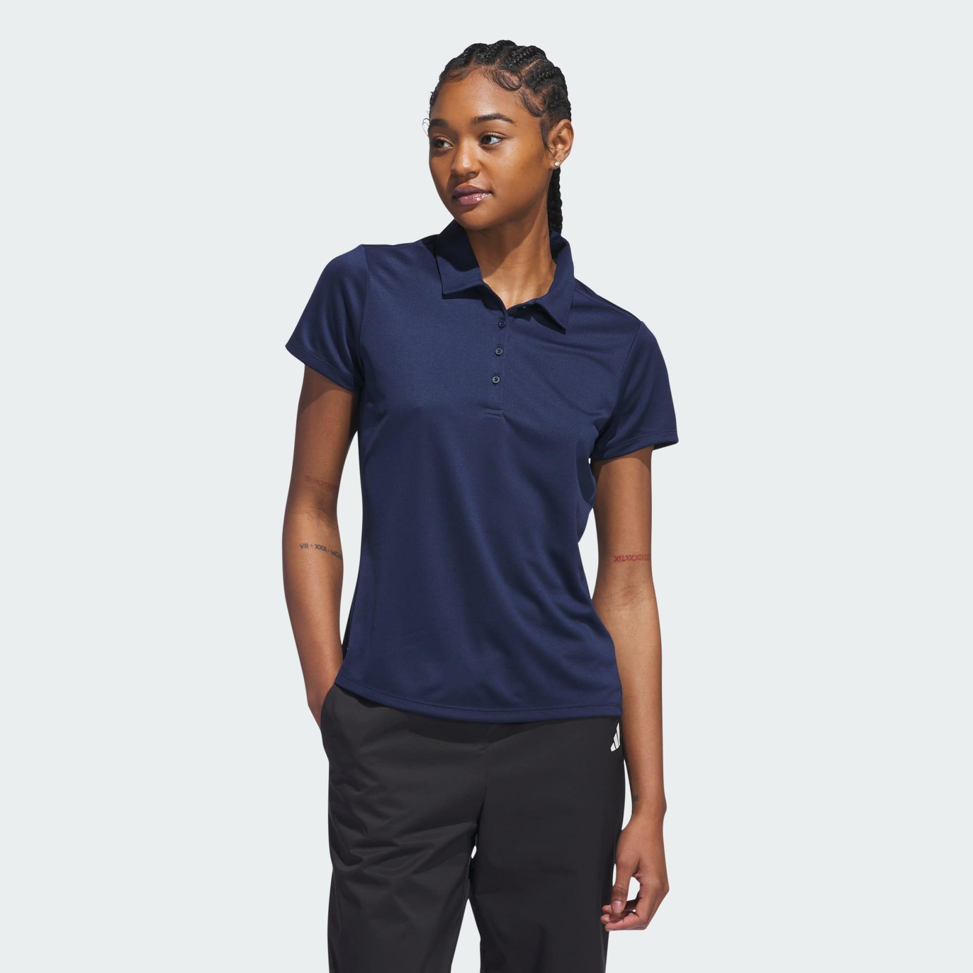 Performance Women's plain short-sleeved polo shirt