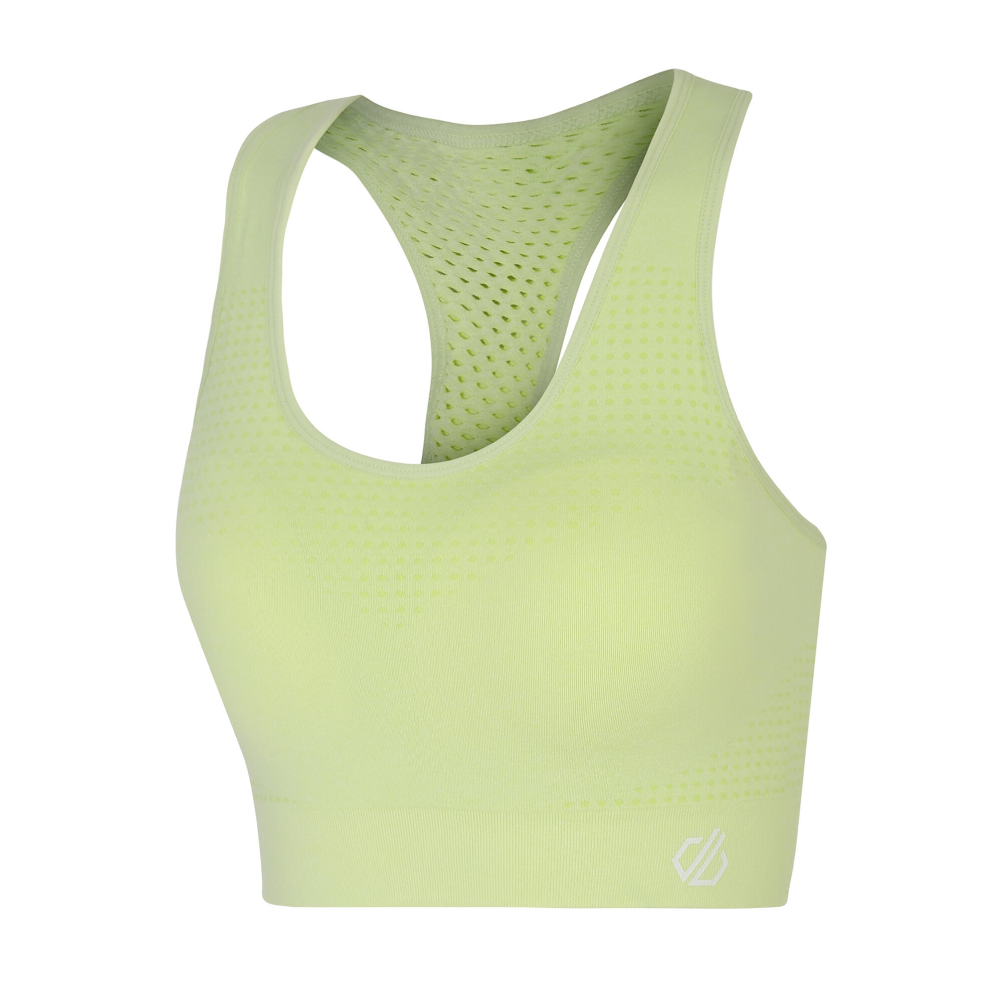 Womens/Ladies Dont Sweat It Sports Bra (Sharp Green) 3/4