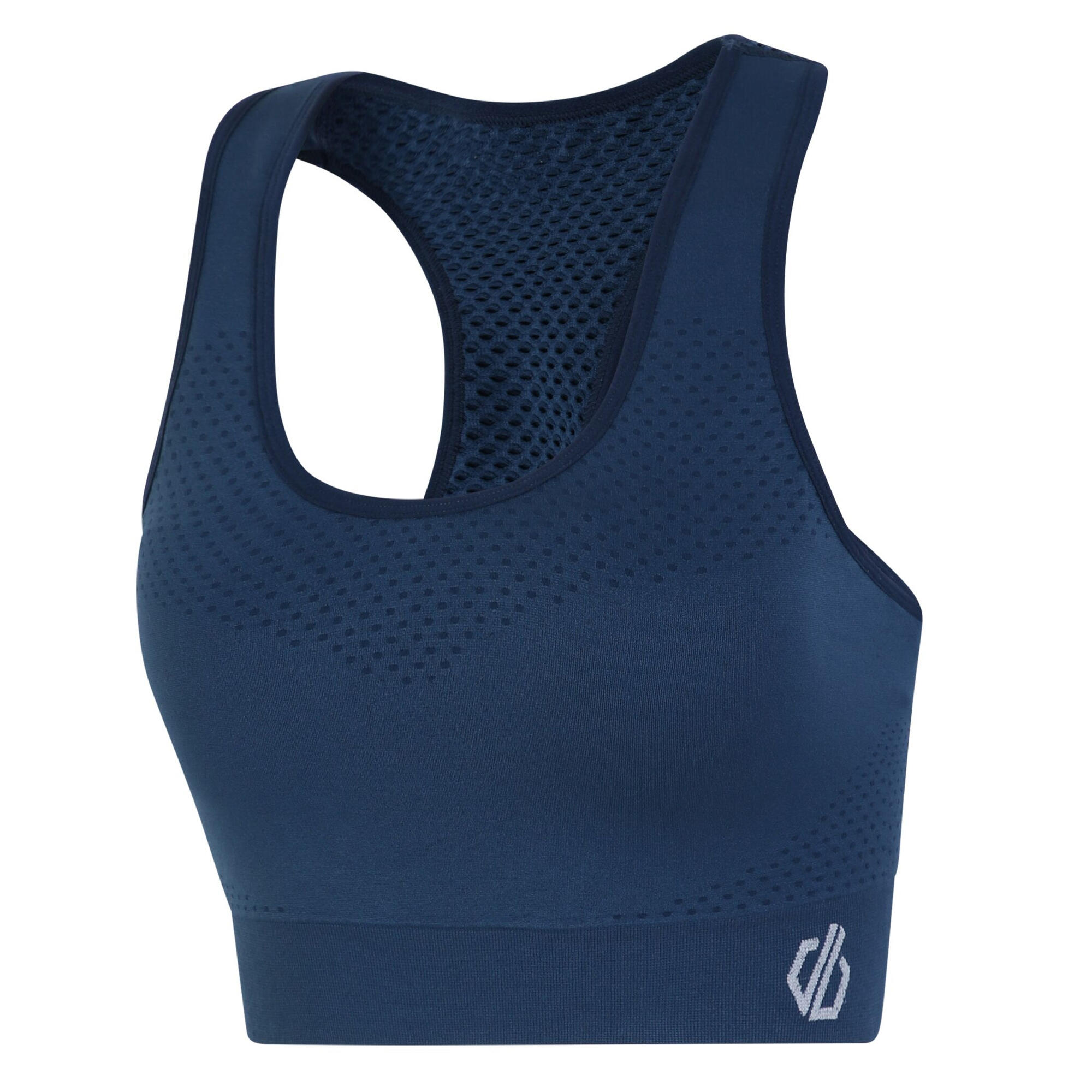 Vrouwen/dames Dont Sweat It Sportbeha (Maanlicht Denim) 3/4