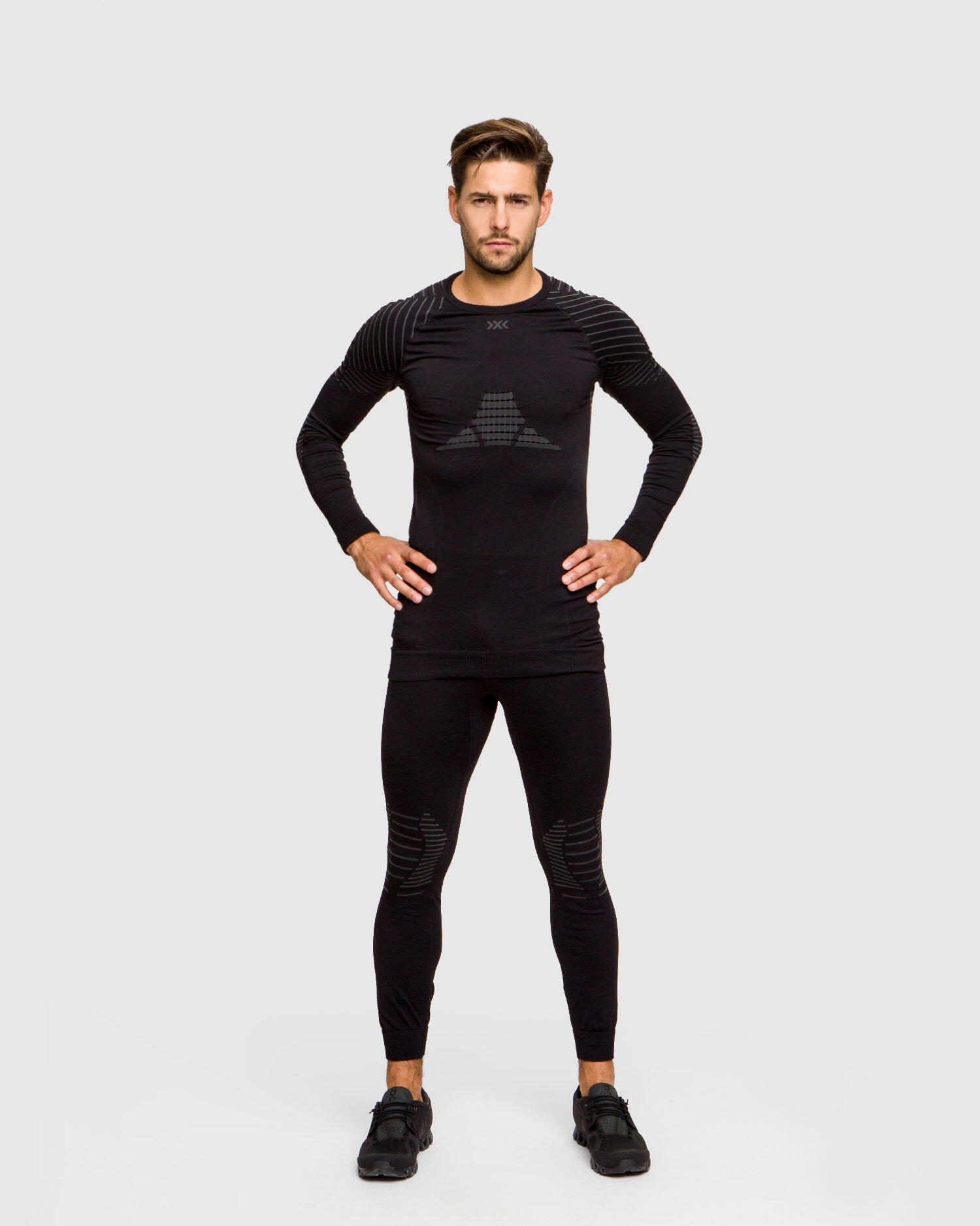 Maillot manches longues X-Bionic Invent 4.0 Run Noir 4/5