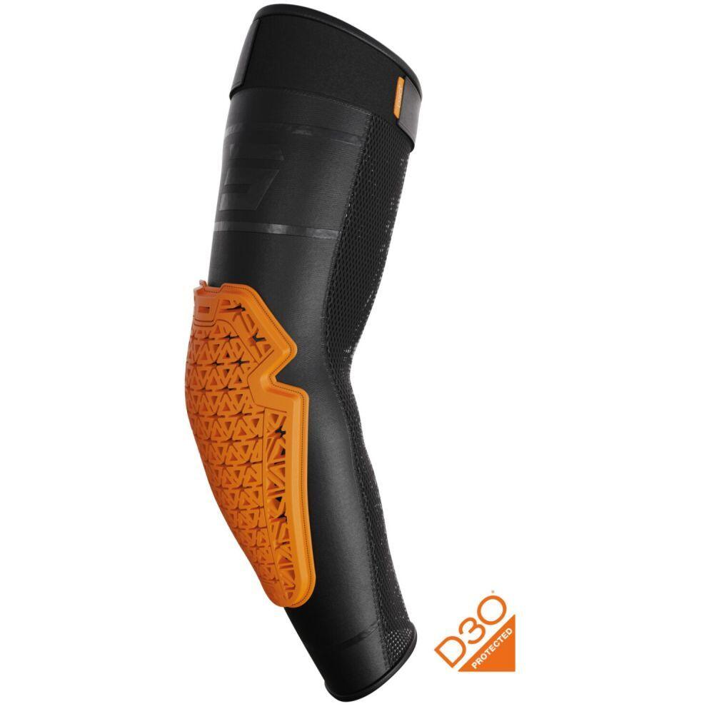 SHOT Gomitiere bmx uomo Shot D3O Race, Nero