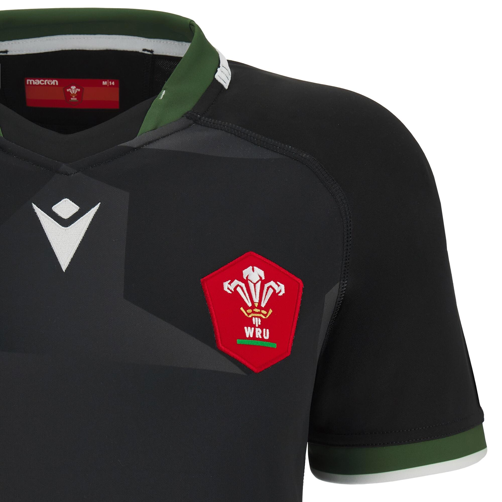 Macron Wales WRU 22/23 AWAY Womens Rugby World Cup Shirt 3/4