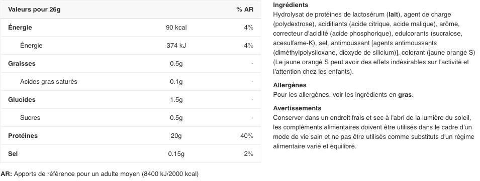 Clear whey - Clear Whey Isolate - Arancia Mango 500g 2/3