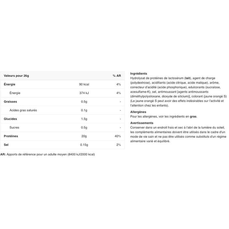 Aislado de suero claro 500 g MyProtein