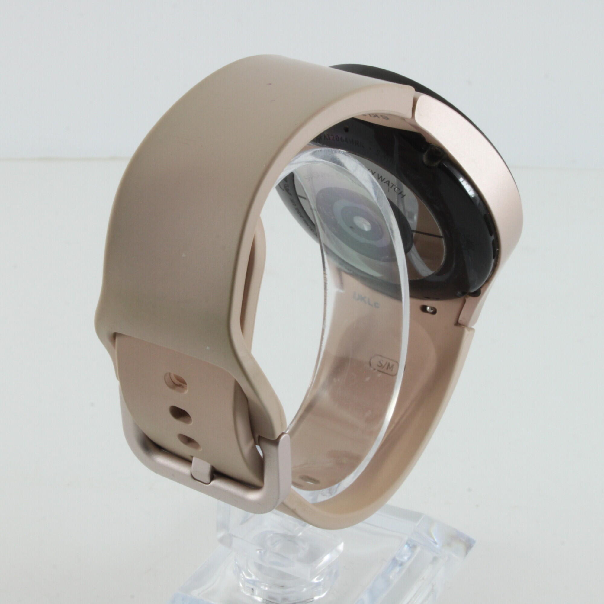 Segunda Vida - Samsung Galaxy Watch 4 R860 GPS Ouro Rosa/Rosa - Muito bom 3/3