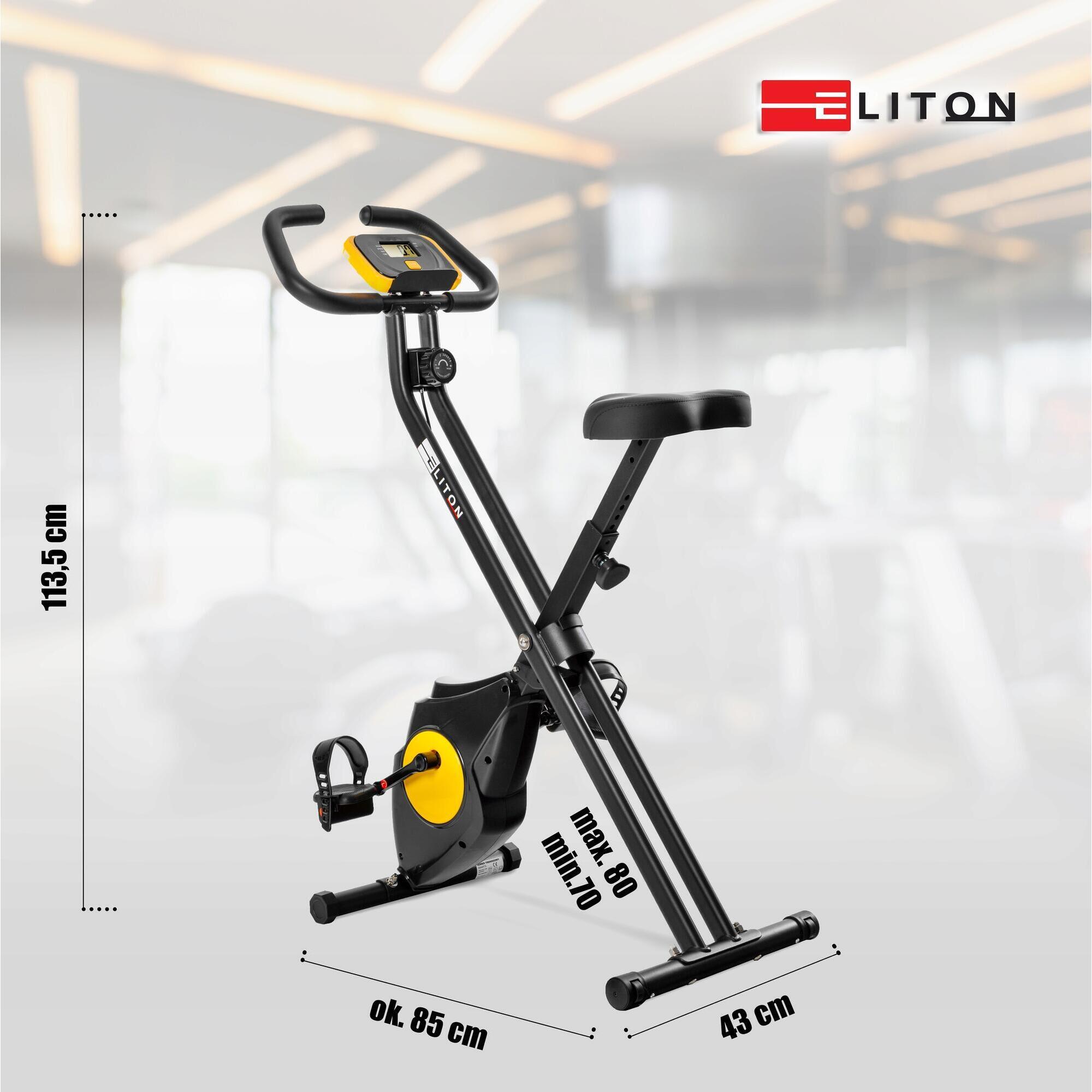 Rowerek treningowy sk adany Smarts Eliton Corciano ELITON Decathlon