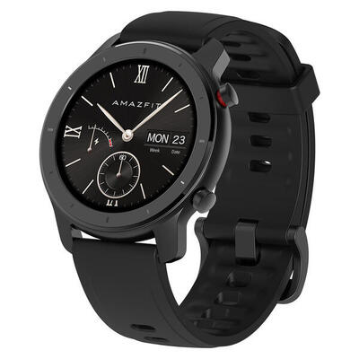 Segunda Vida - Amazfit GTR 42mm, Carcasa Negra Estrellada/Correa Negra - Bueno