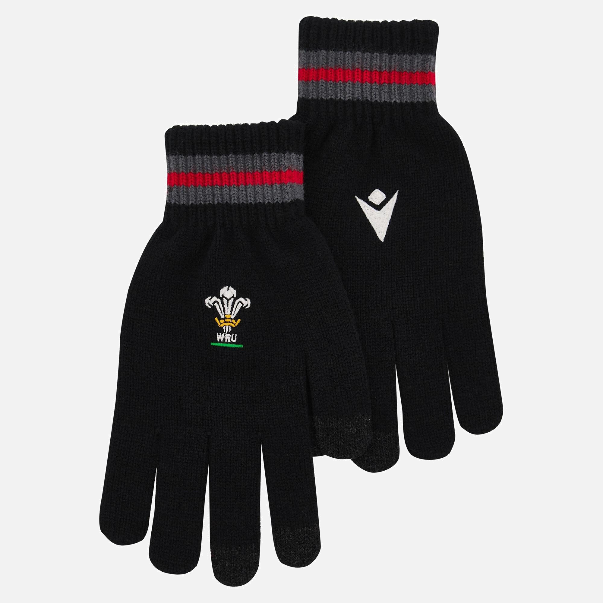 Macron Wales Warm Grip Gloves Smartphone Touch 1/3