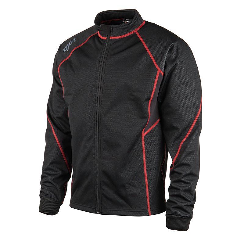 Motoblouz - Wintercore Zip - Black Red Homme Noir/rouge Dxr - Sous Maillot Manche Longue - Noir|rouge - 42 M/l - Decathlon