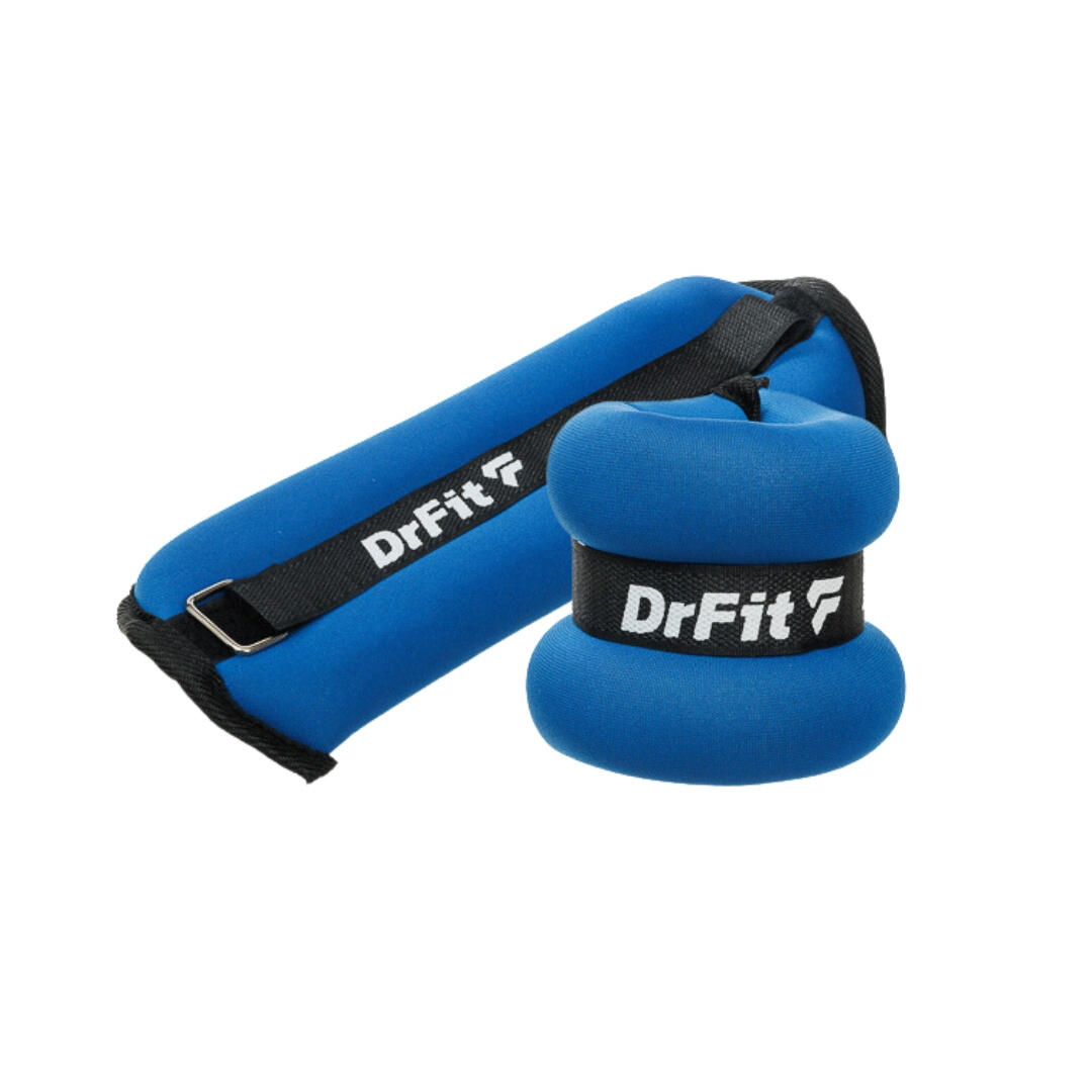 Obciążniki ciężar do ćwiczeń ciężarki do fitnessu na siłownię 1 kg para DrFit