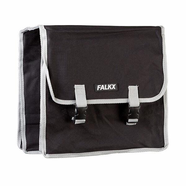 Falkx FALKX Shopping tas dubbel afmeting: (2x) 34x32x10. totaal inhoud 22L