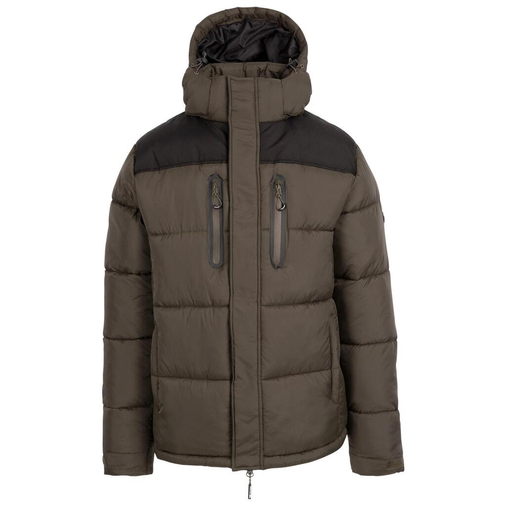 Mens Parkstone Quilted Jacket (Dark Vine)