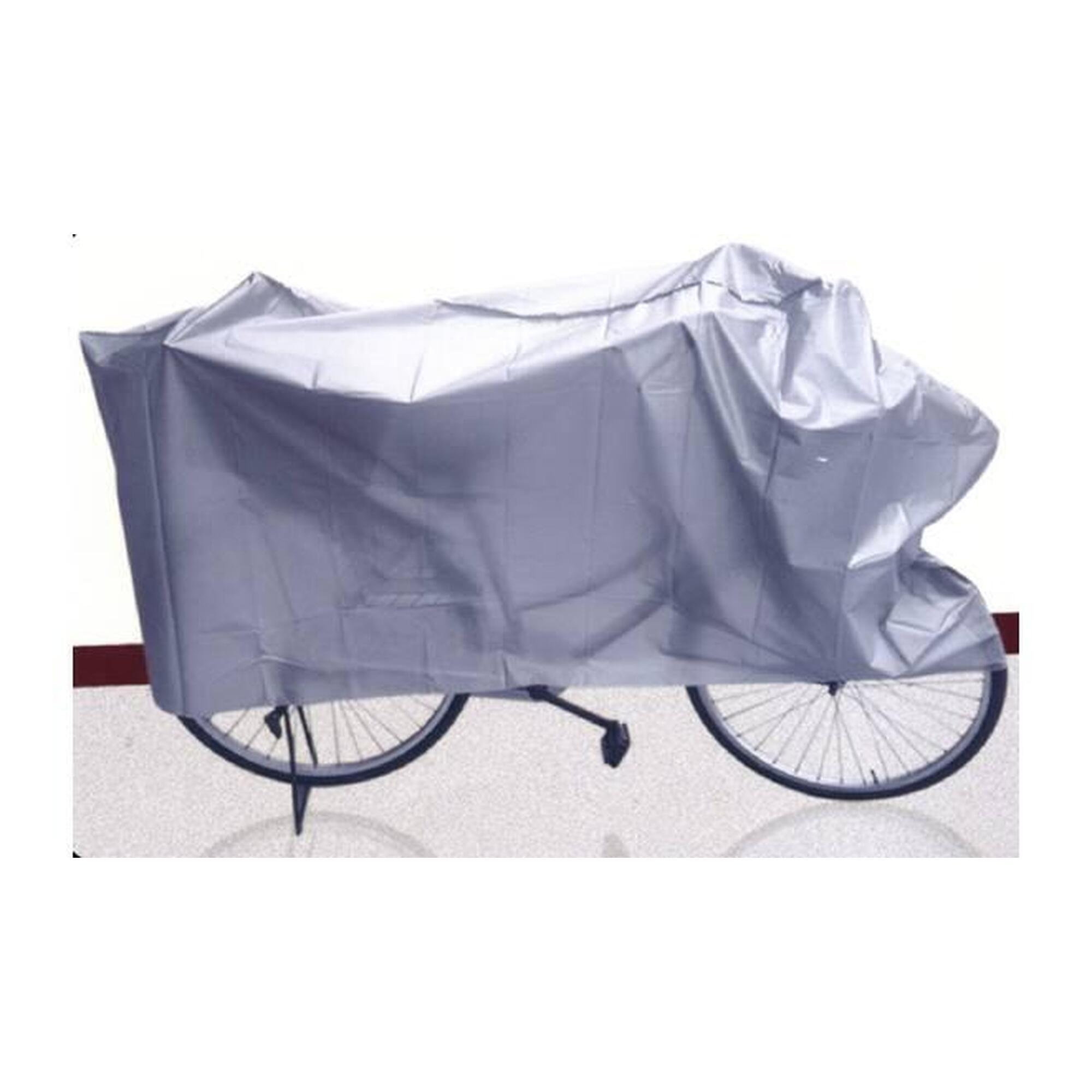 Housse de protection pour vélo 200 x 100 cm - gris