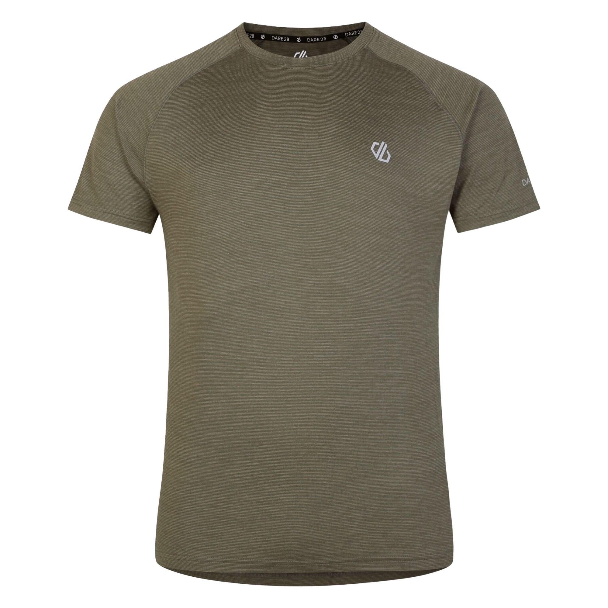 Mens Persist Marl TShirt (Wave Ride) 3/4