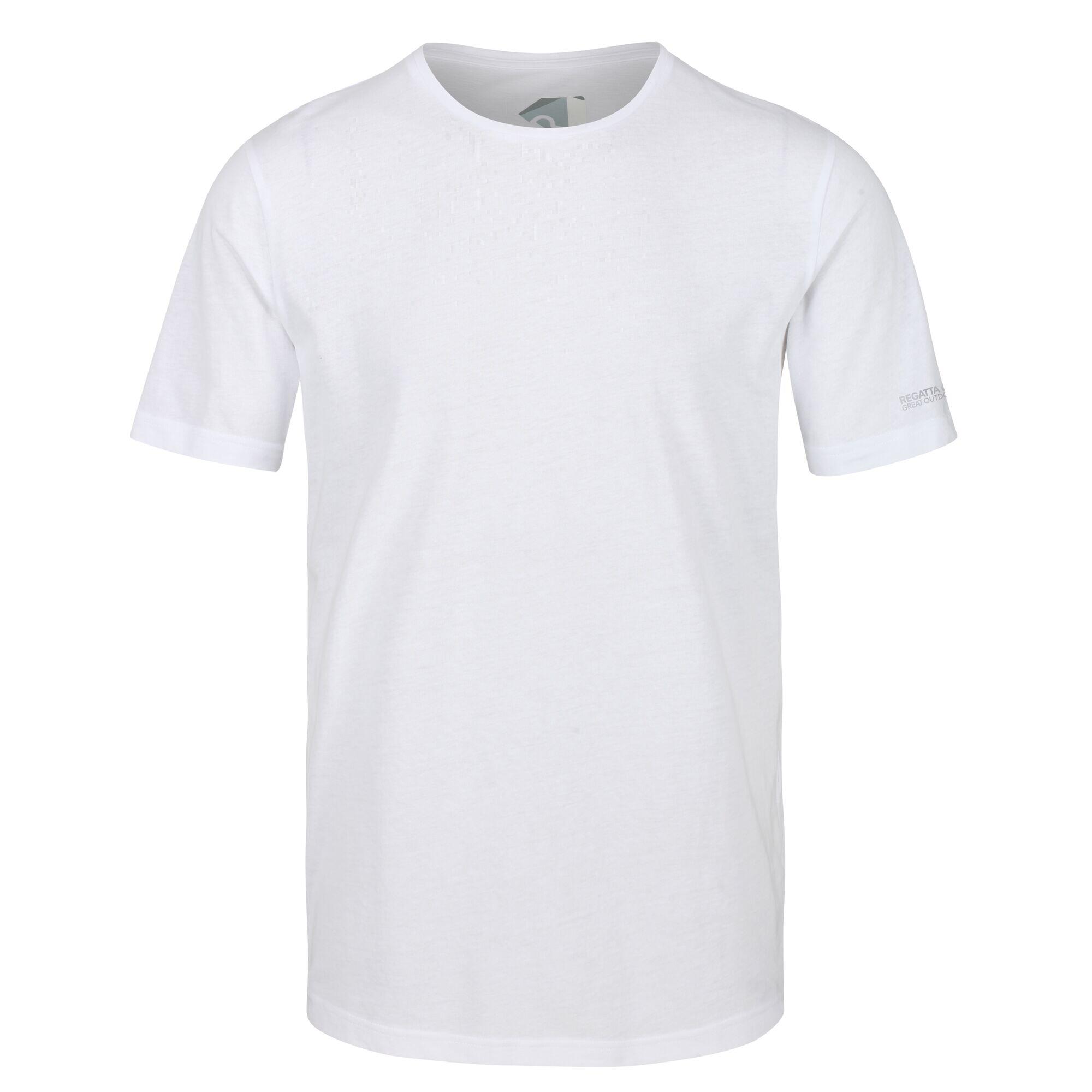Tait Men's Walking Short Sleeve T-Shirt - White 5/5