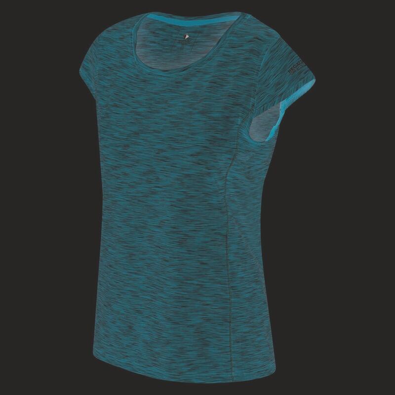 Camiseta Hyperdimension II para Mujer Coral Fusión