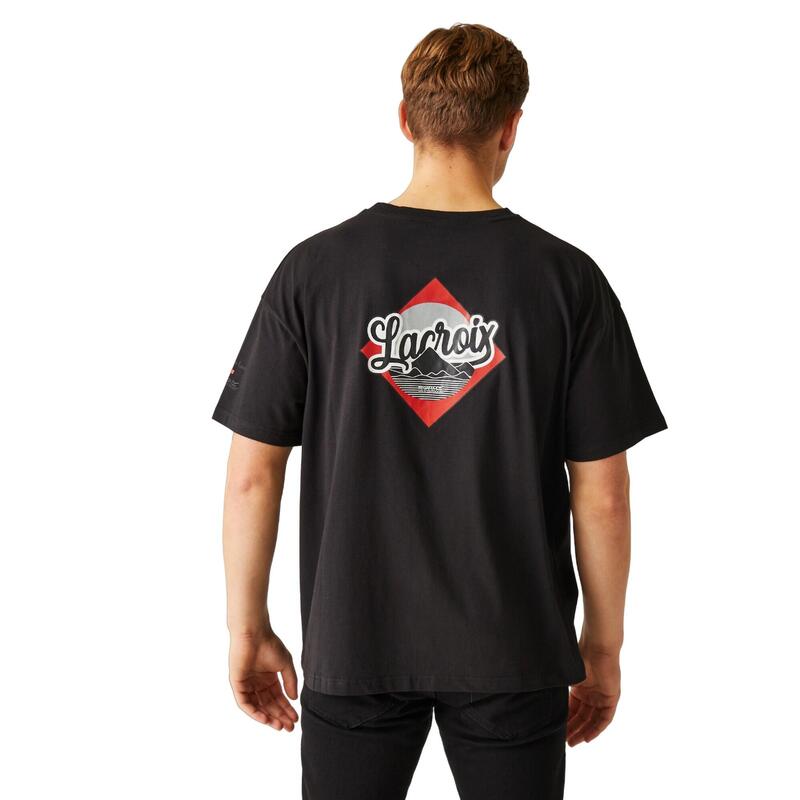 Camiseta Christian Lacroix Aramon de Algodón para Hombre Negro