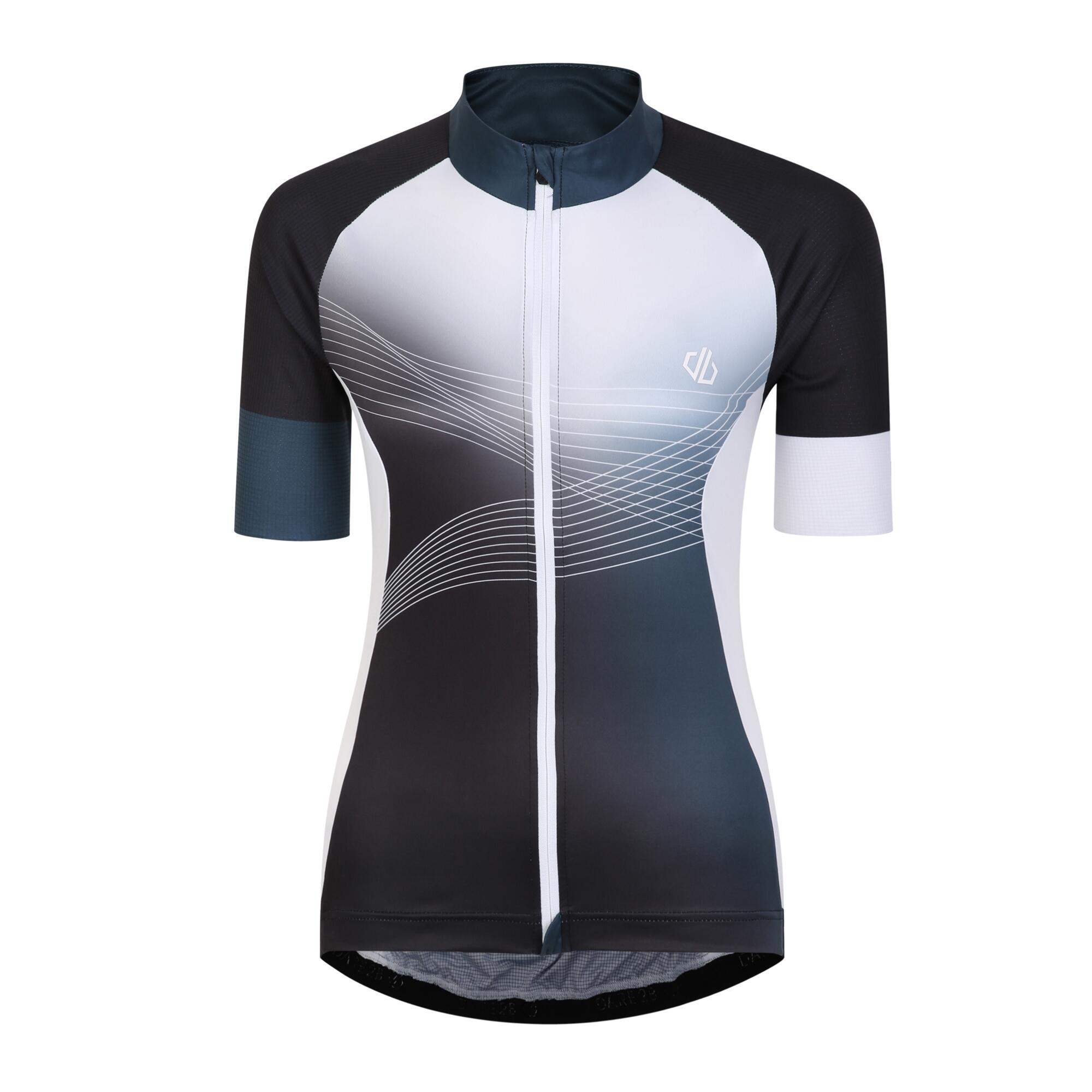 REGATTA Womens/Ladies Stimulus AEP Full Zip Cycling Jersey (Black)