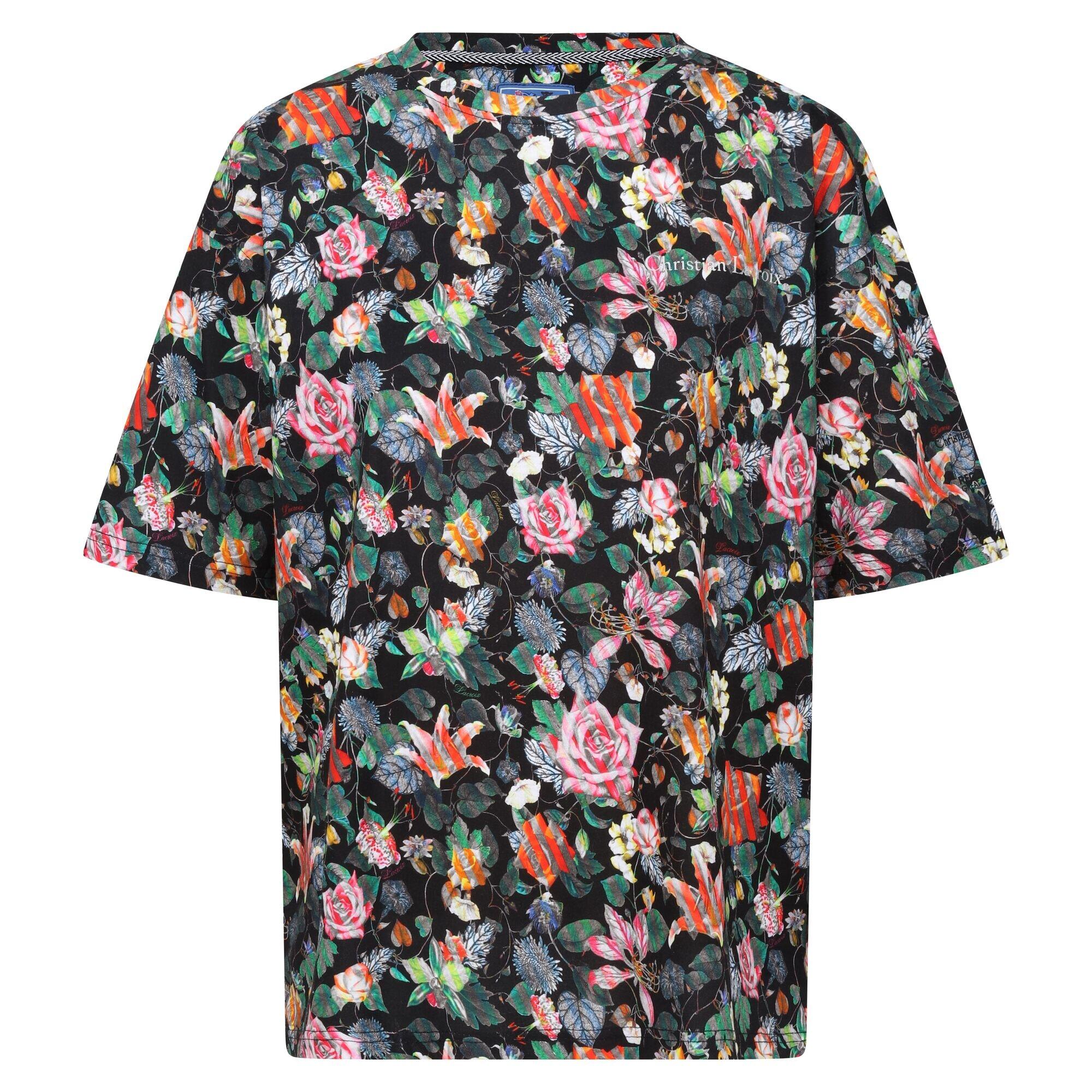 Womens/Ladies Christian Lacroix Bellegarde Floral TShirt (Multicoloured) 1/4