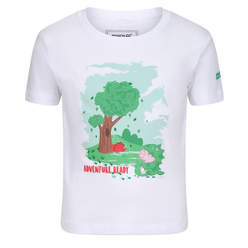 TShirt Dziecięcy Świnka Peppa Z Nadrukiem Z Krótkim Rękawem