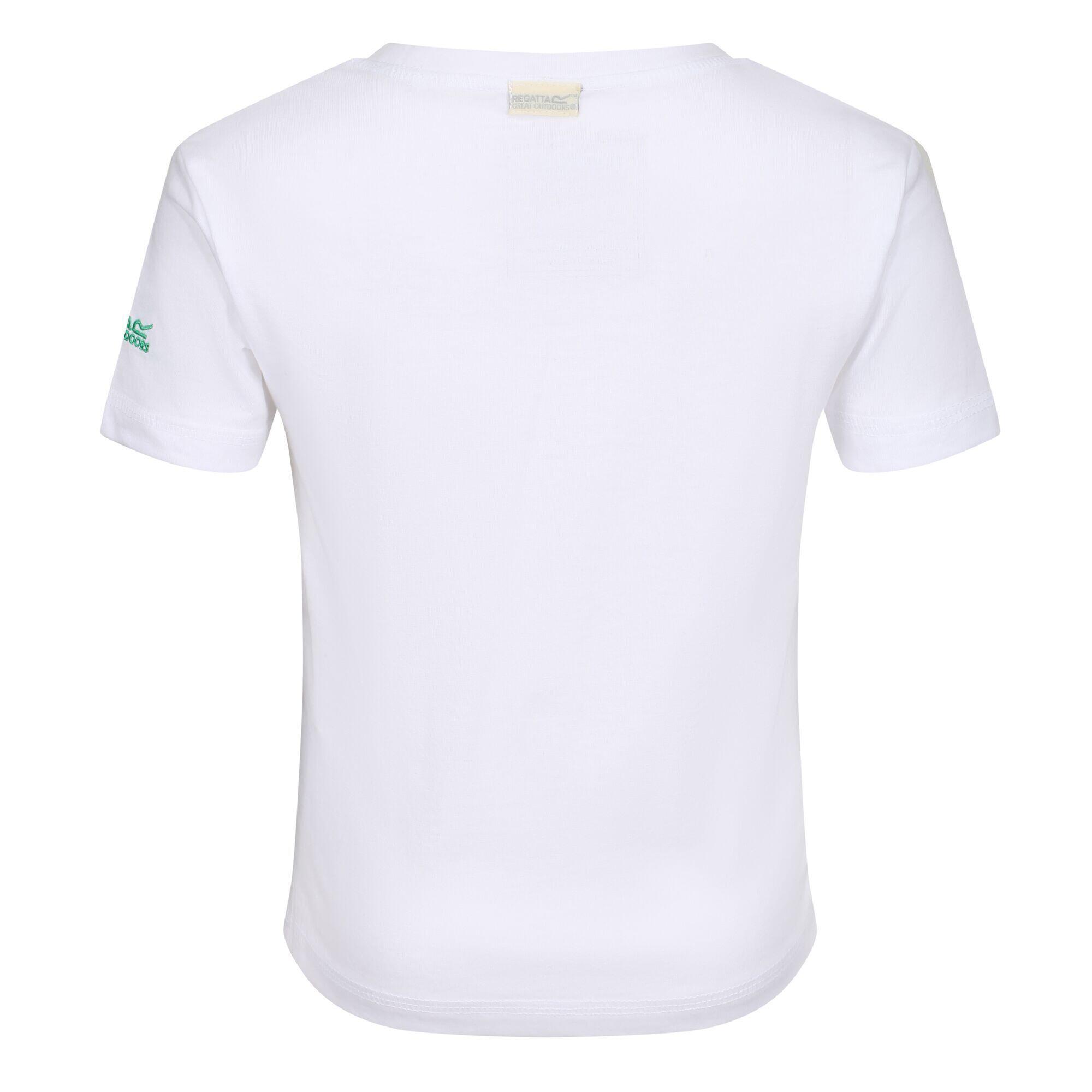 Childrens/Kids Peppa Pig Printed ShortSleeved TShirt (White) 2/5