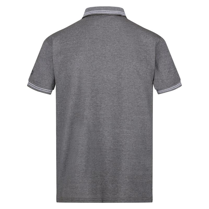 "Tinston" Poloshirt für kurzärmlig Herren Dunkel-Khaki