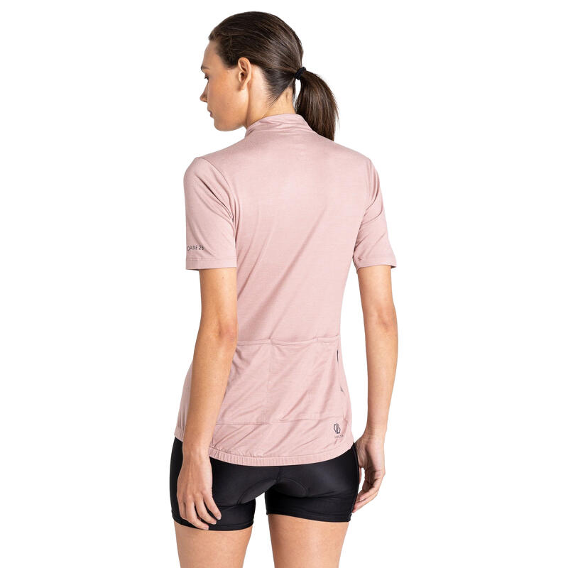 Maglia Marna Leggera Donna Dare 2B Pedal Through It Rosa Scuro