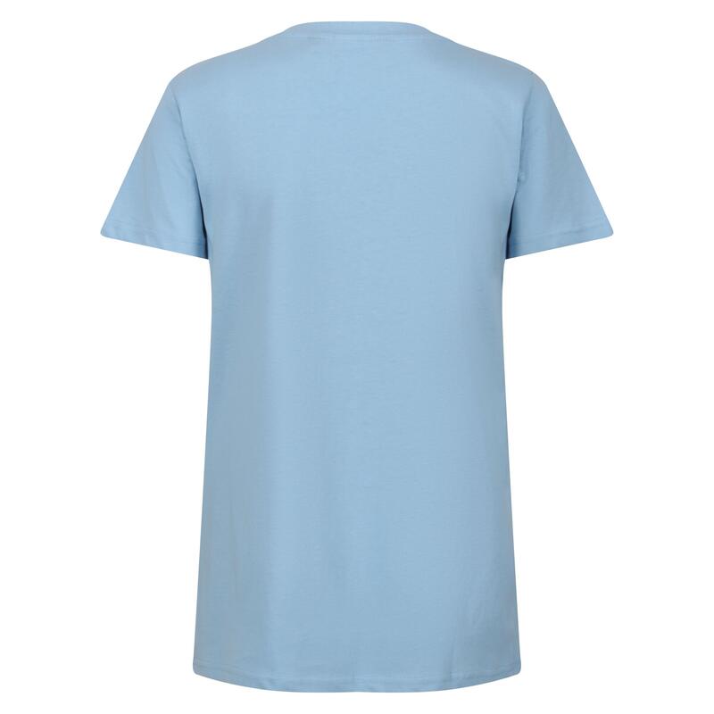 T-Shirt Filandra VII By The Sea Anchor para senhora/senhora Azul Pó