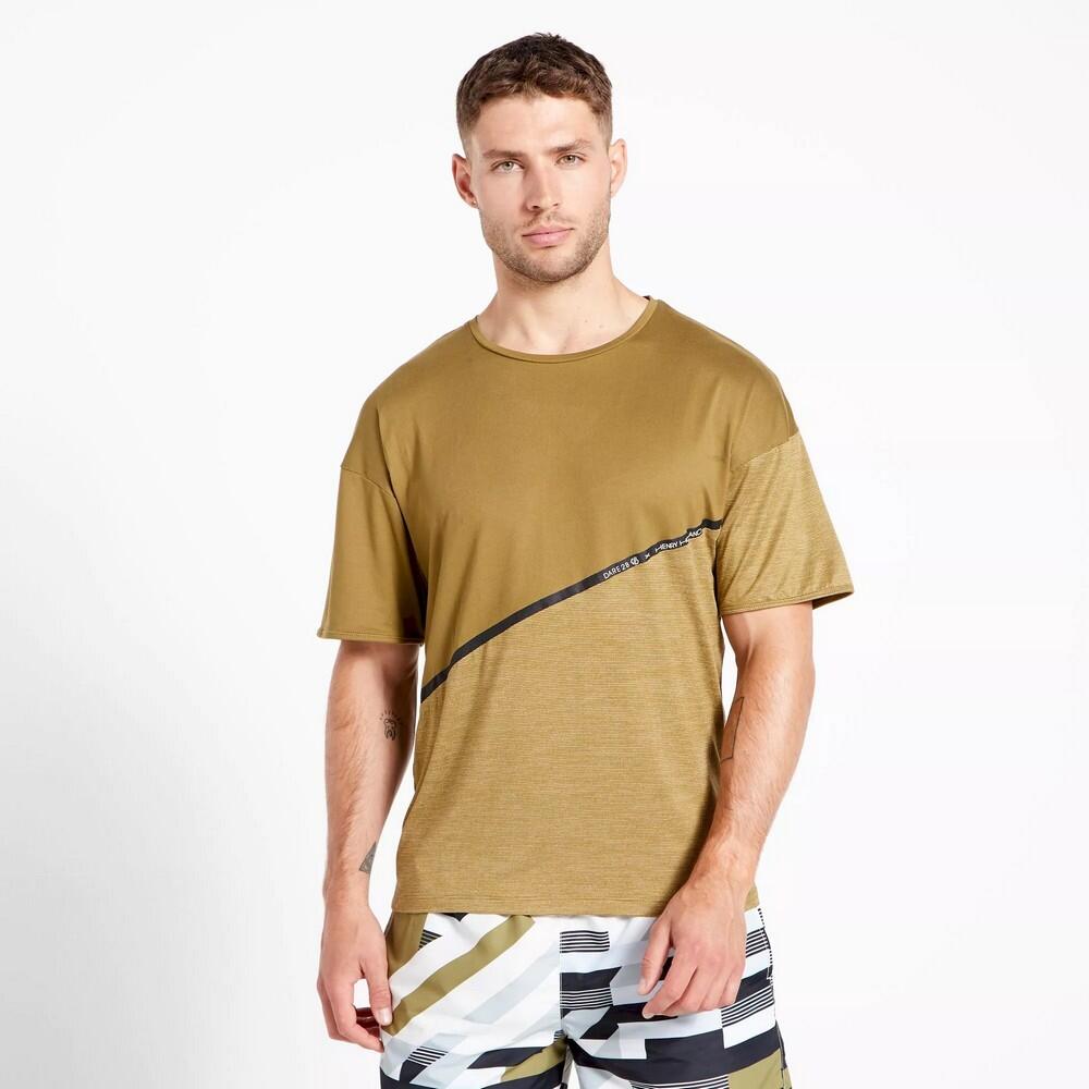 Mens Henry Holland No Sweat Active TShirt (Olive) 4/5