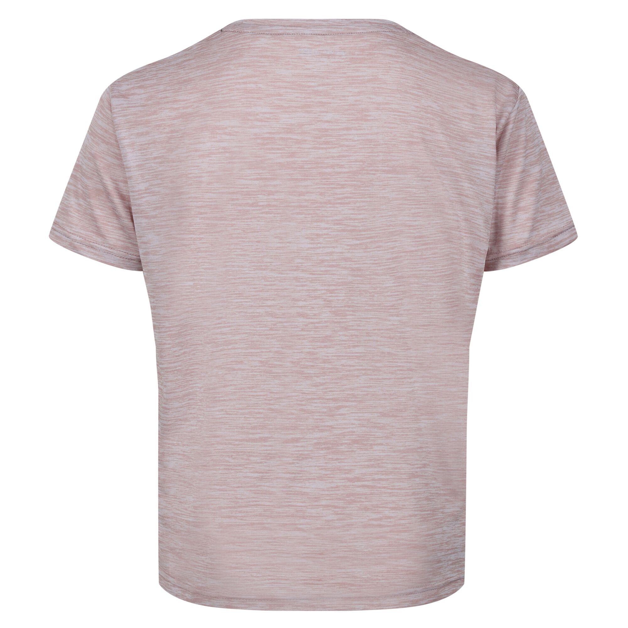 Childrens/Kids Fingal Edition Marl TShirt (Dusky Rose) 2/5