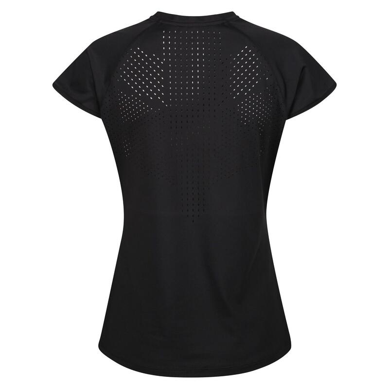 Dames Luaza Tshirt (Zwart)