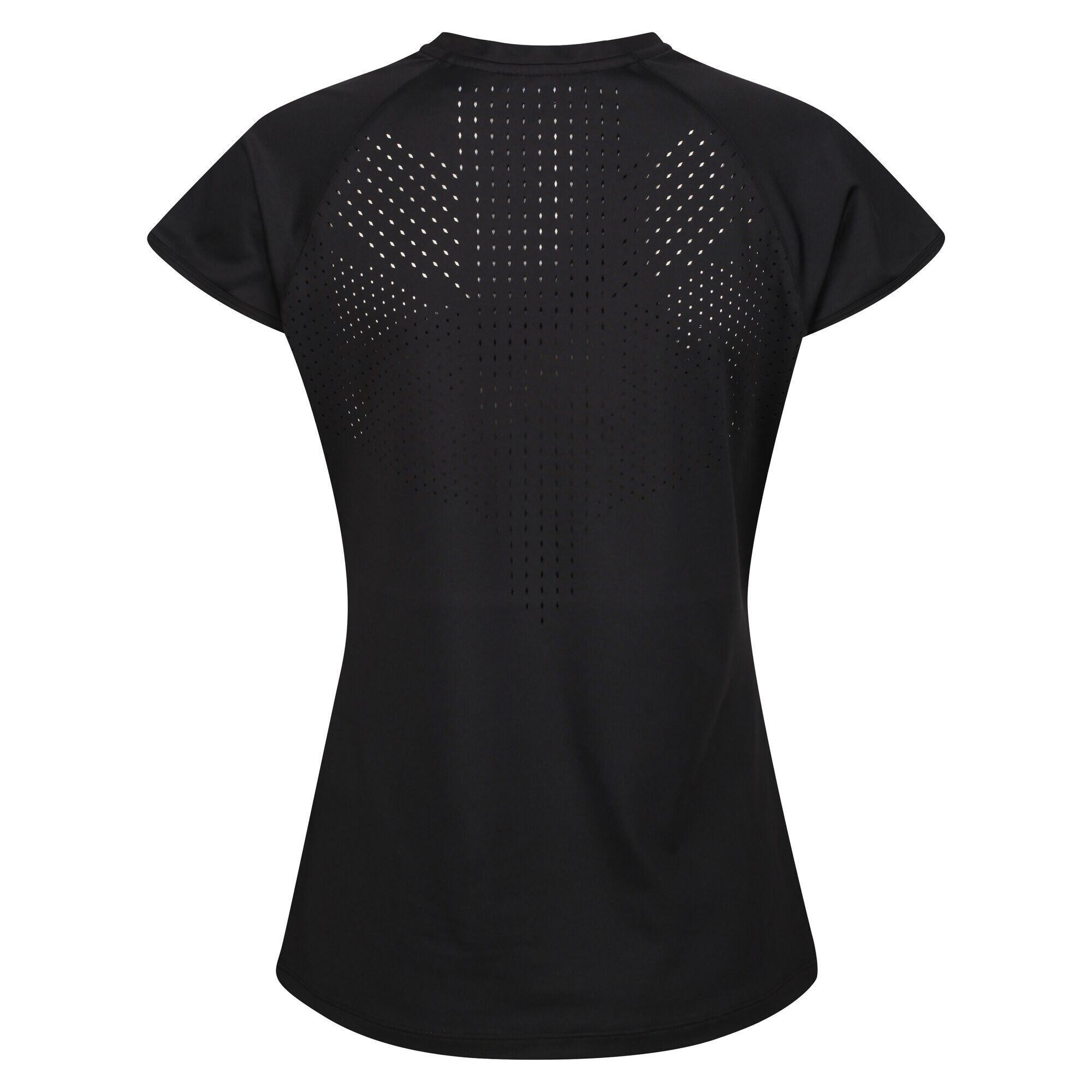 Tshirt LUAZA Donna (Nero)