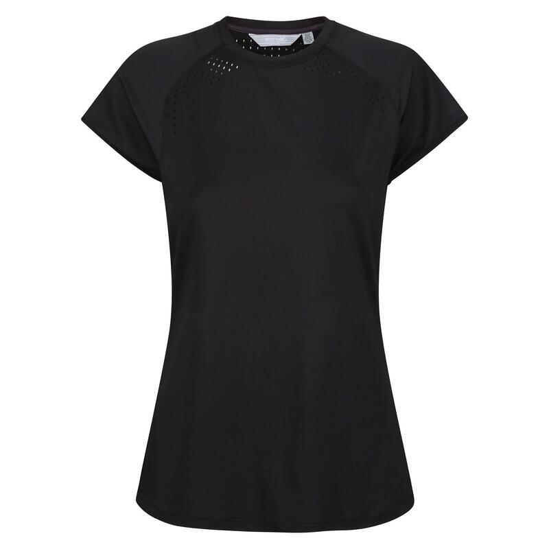 Dames Luaza Tshirt (Zwart)