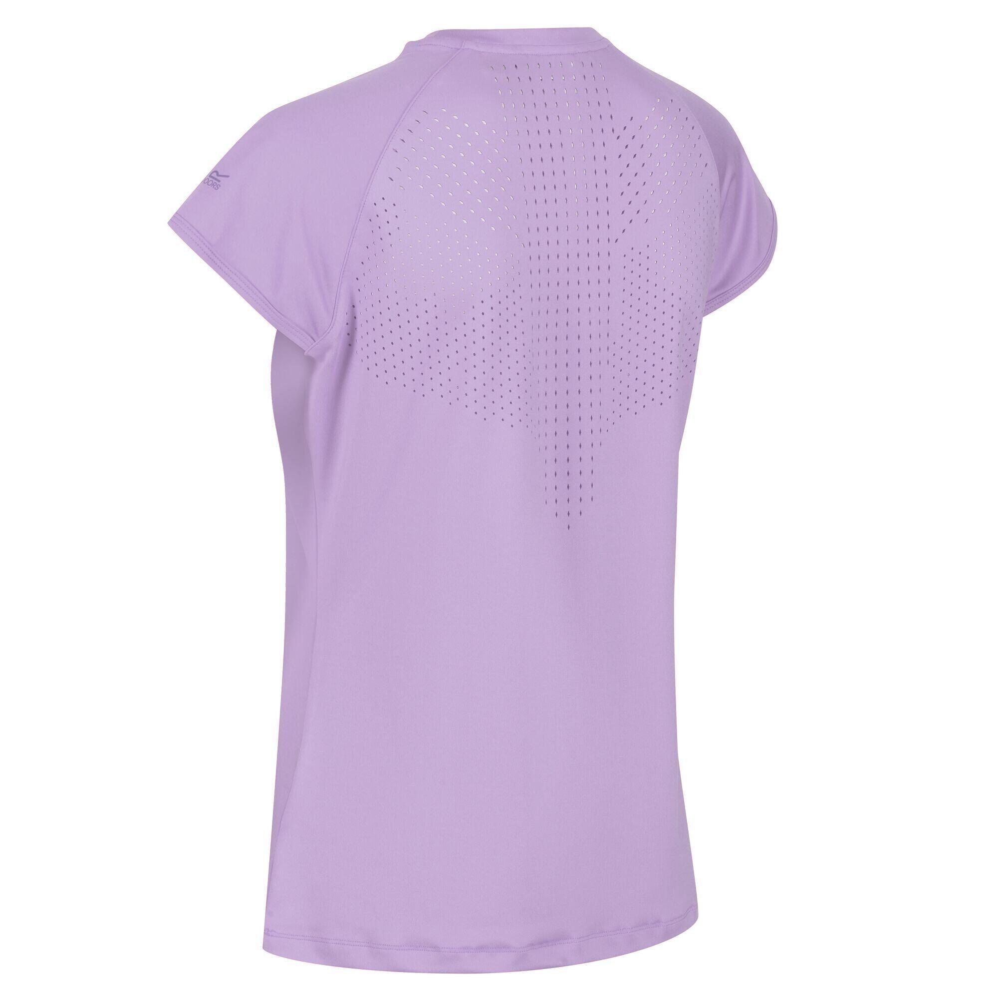 Womens/Ladies Luaza TShirt (Pastel Lilac) 3/5