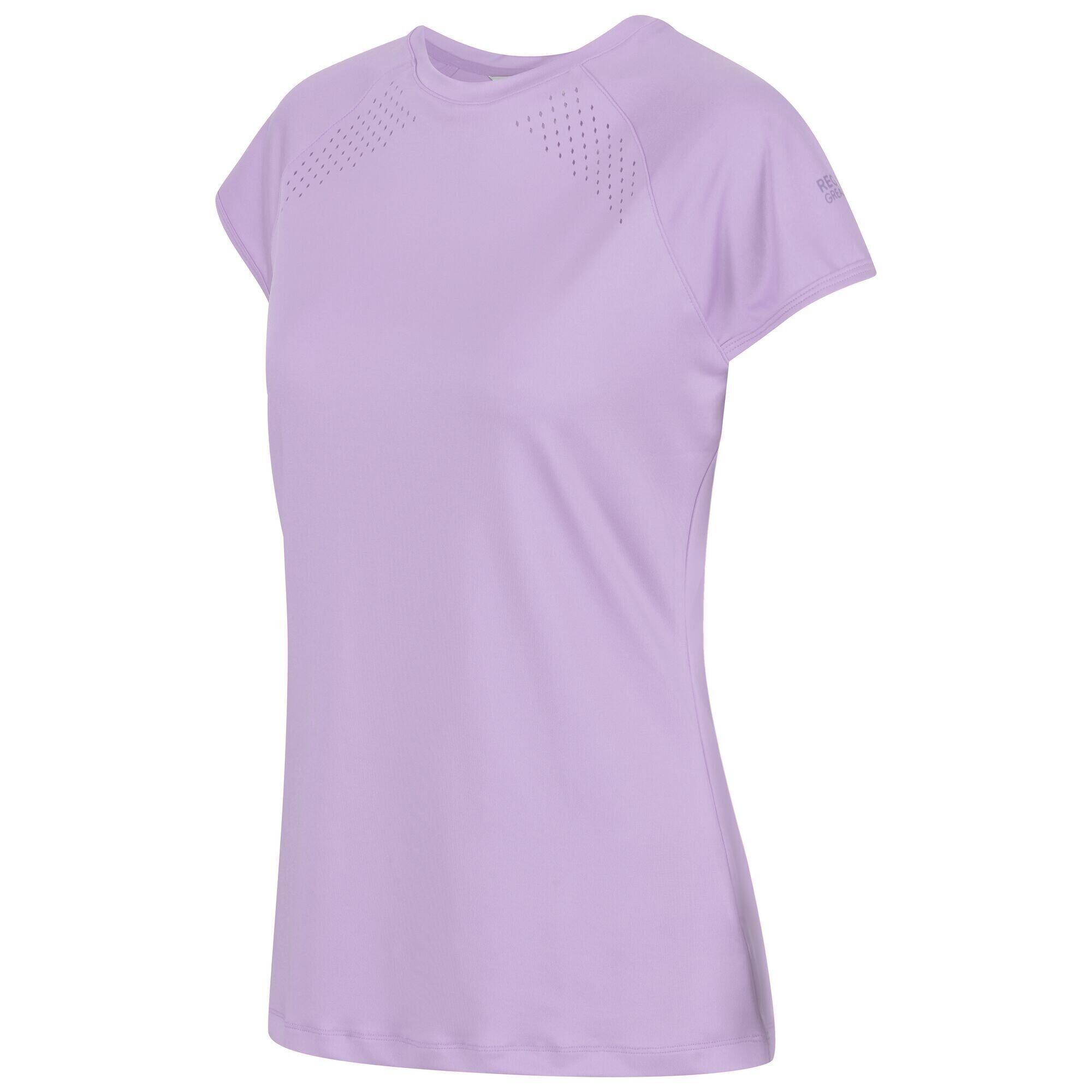 Womens/Ladies Luaza TShirt (Pastel Lilac) 4/5