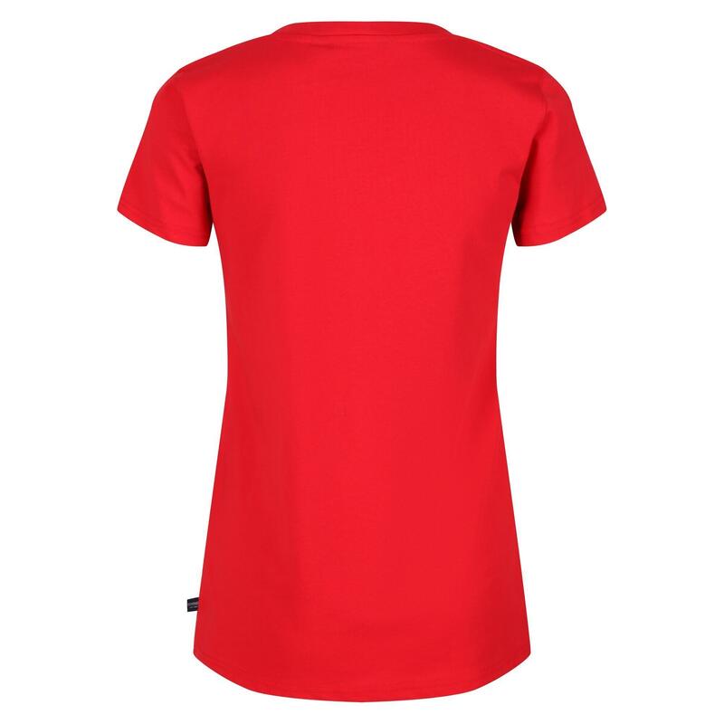 T-Shirt Amor Filandra VI Mulher Vermelho Verdadeiro