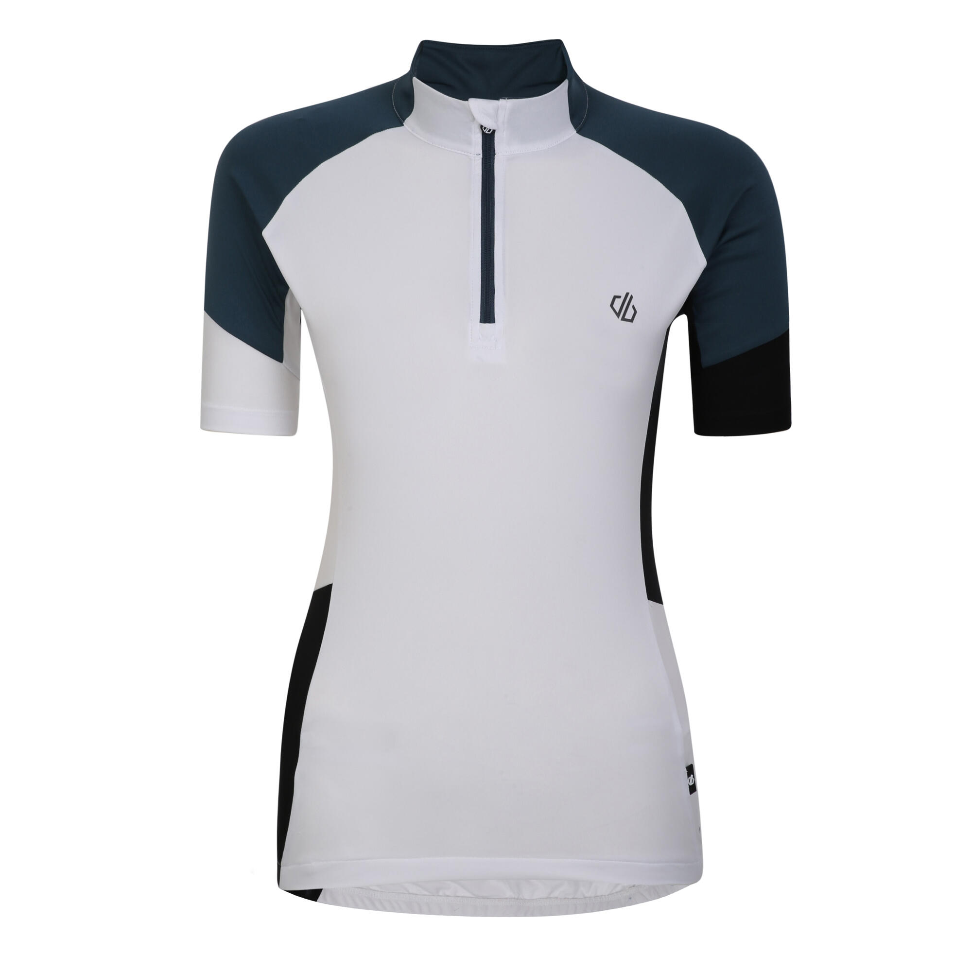 Womens/Ladies Compassion II Lightweight Jersey (White/Orion Grey) 1/4