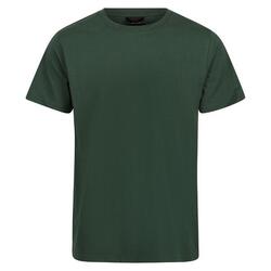 Camiseta Pro de Algodón para Hombre Verde Oscuro
