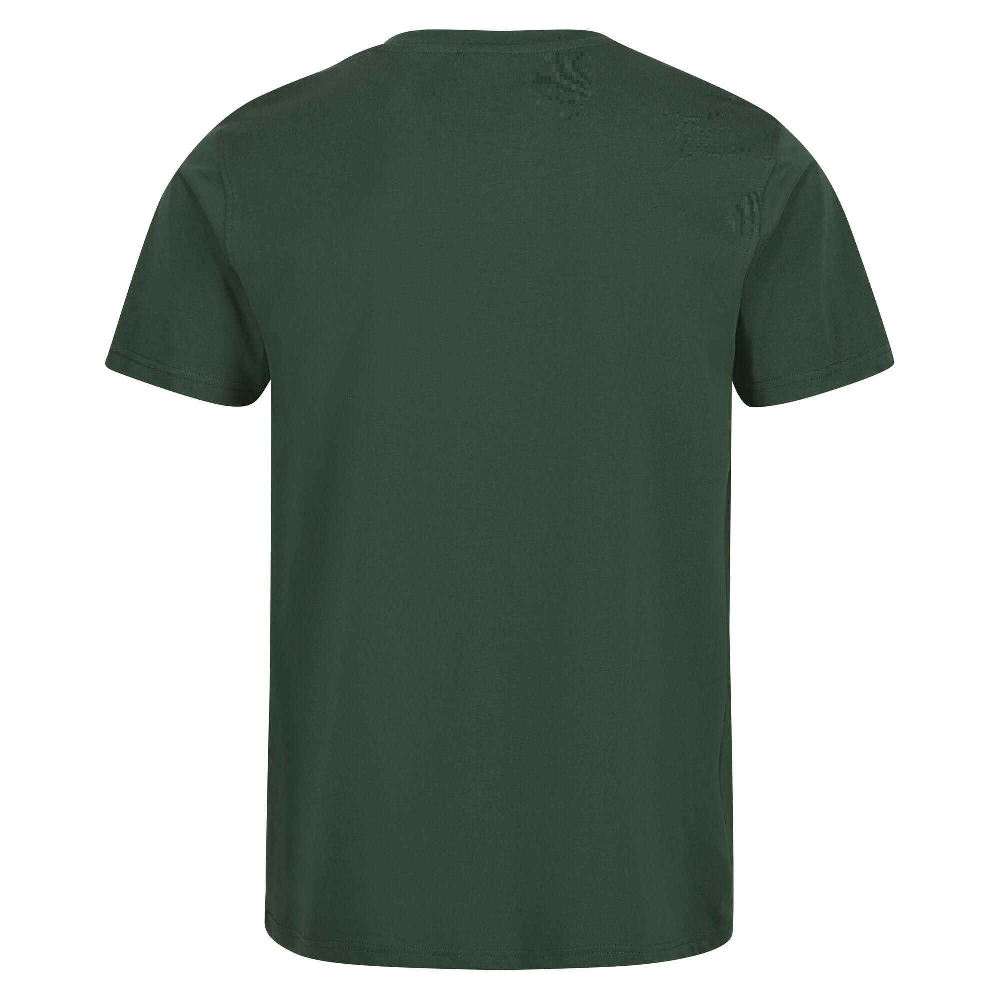 Mens Pro Cotton Soft Touch TShirt (Dark Green) 2/5