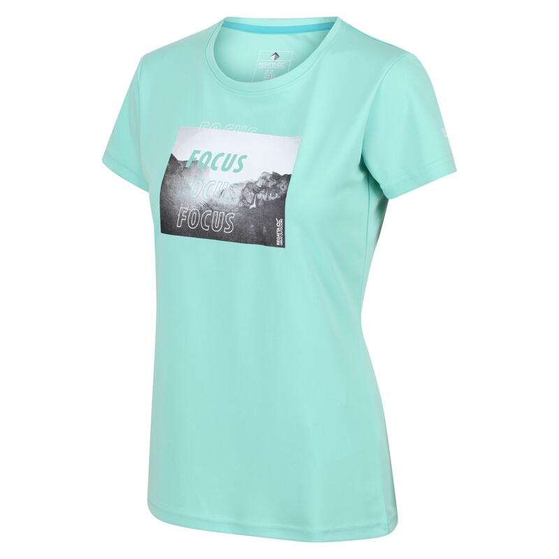 Dames Fingal VI Berg tshirt (Oceaangolf)