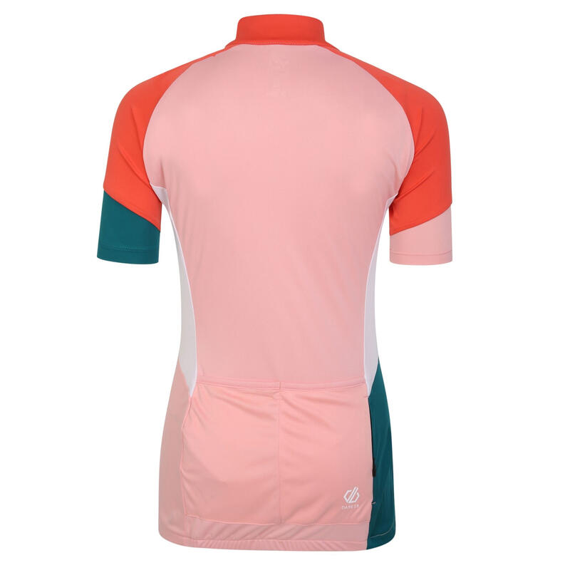 Maglia Leggera Donna Dare 2B Compassion II Albicocca Pesca Fluo