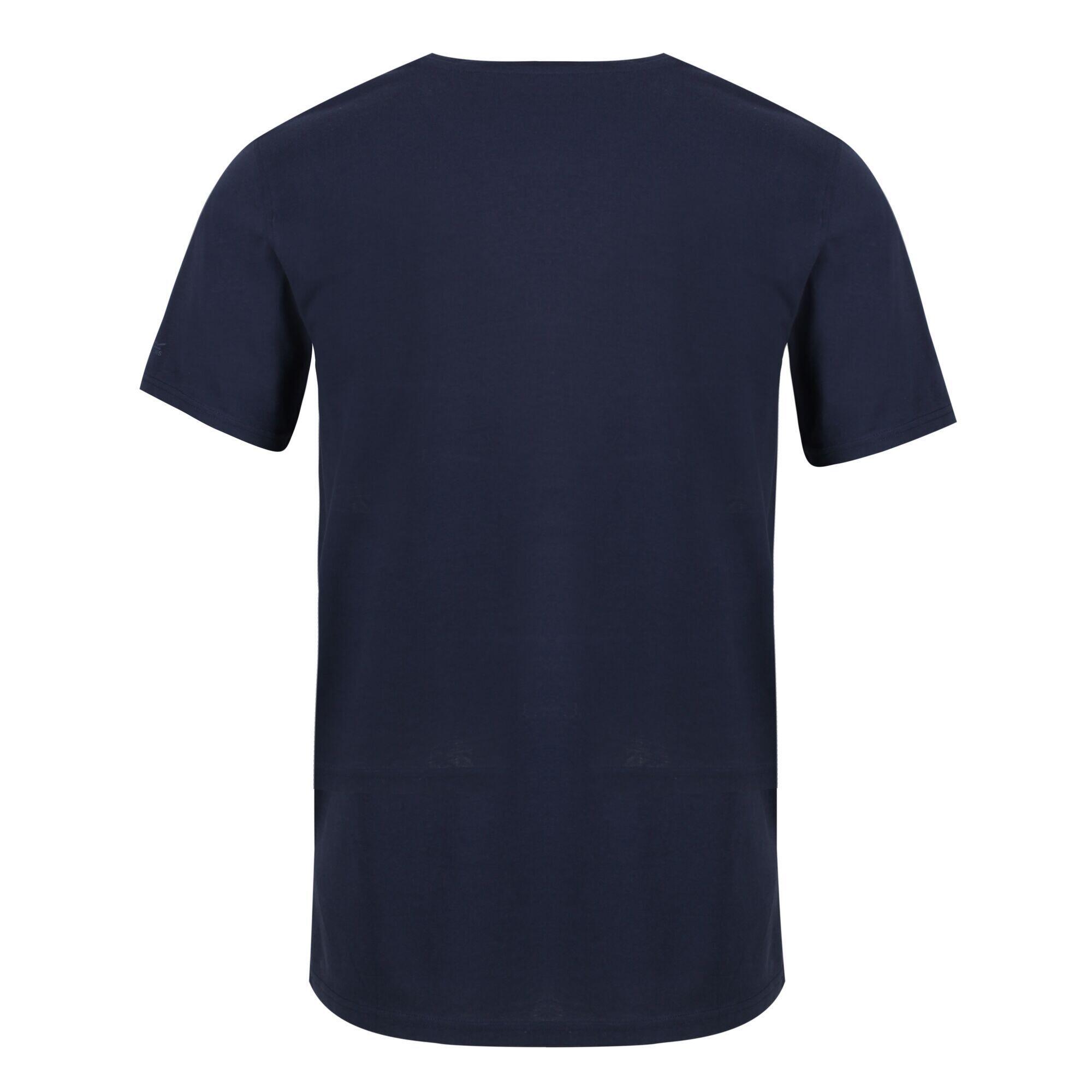 Camiseta Ligero Tait Hombres Marino 2/5