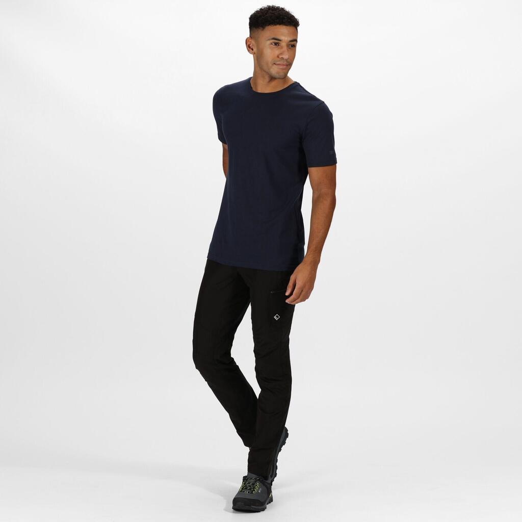 Mens Tait Lightweight Active TShirt (Navy)